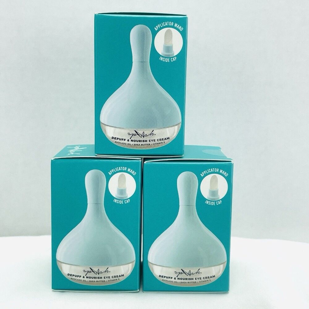 3 Pack La Splash Depuff & Nourish Eye Cream — 0.28oz - NEW